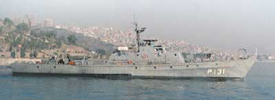 Den tyrkiske patruljebd AB 31
