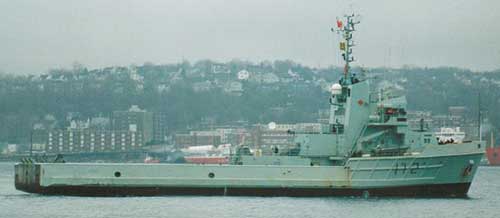 Det canadiske skib Moresby