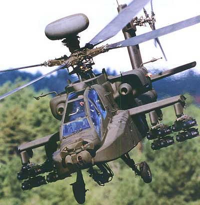 AH-64D Apache kamphelikopter