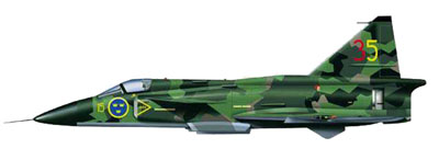 Saab AJ 37 Viggen jagerbomber