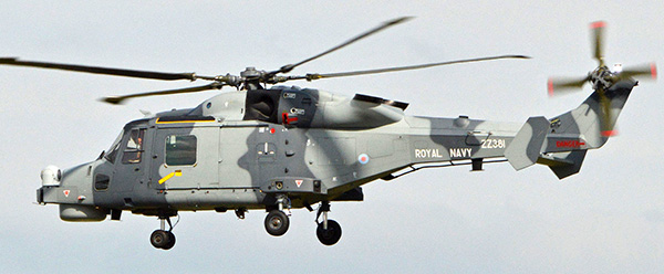 AW159 Wildcat helikopter fra Royal Navy