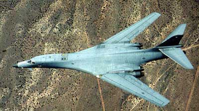 B-1B bombefly fra USAF
