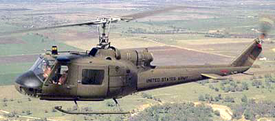 Bell 204 helikopter fra den amerikanske hær