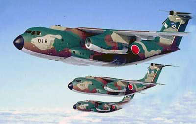 Kawasaki C-1 transportfly fra det japanske luftvåben