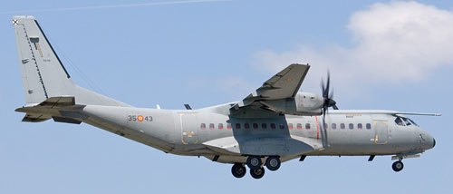 C-295M transportfly fra det spanske luftvåben