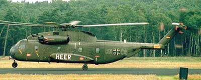 Sikorsky CH-53G transporthelikopter fra den tyske hær