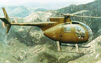 Hughes OH-6 Cayuse fra den amerikanske hær