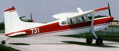 Cessna 185 fra det sydafrikanske luftvåben