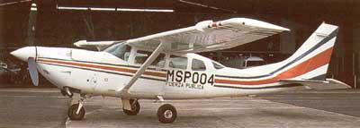 Cessna U206G fra Costa Ricas civilgarde