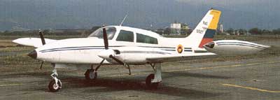 Cessna 310R fra Colombias luftvåben