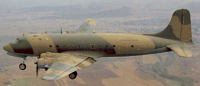 Douglas DC-4 fra det sydafrikanske luftvåben