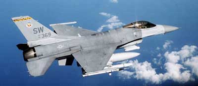 F-16C fra USAF