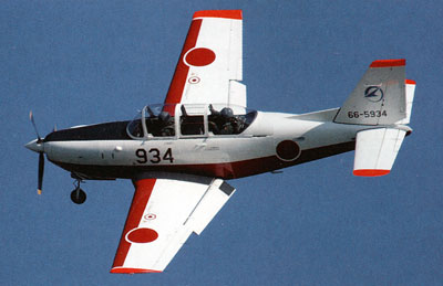 Fuji T-7 træningsfly fra det japanske luftvåben