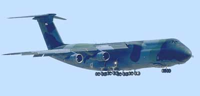 C-5 Galaxy transportfly fra USAF