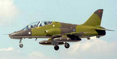 Hawk Mk 51 jettræner fra det finske luftvåben
