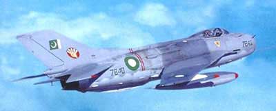 Shenyang F-6 fra det pakistanske luftvåben