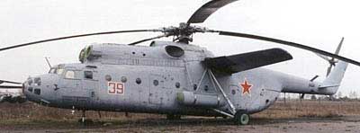 Mi-6 helikopter i russisk tjeneste