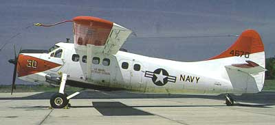 DHC-3 (U-1B Otter fly fra US Navy