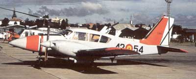 PA-23-250 Aztec fra det spanske luftvåben