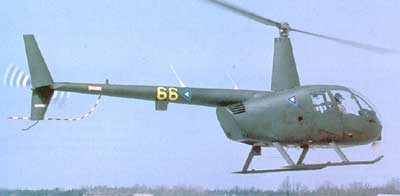 R44 helikopter fra det estiske luftvåben