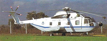 Sikorsky S-61R VIP-helikopter fra det argentinske luftvåben