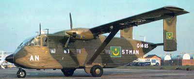 Skyvan fra Mauritanines luftvben