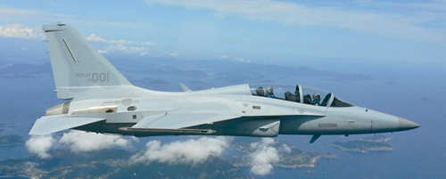 KAI T-50 jettræner fra det sydkoreanske luftvåben
