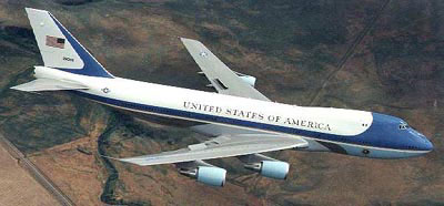 Boeing VC-25A (Air Force 1) fra USAF