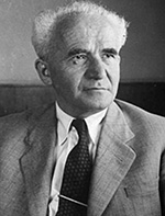 Premierminister David Ben-Gurion