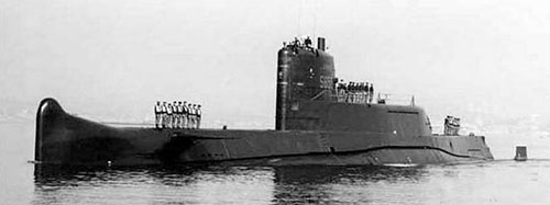 Den franske ubåd Gymnote