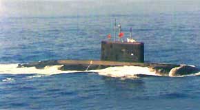 Kilo-klassen ubåd fra den kinesiske flåde