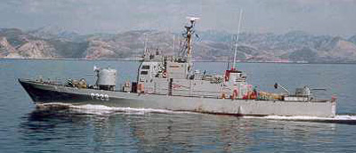 Den græske patruljebåd Tolmi