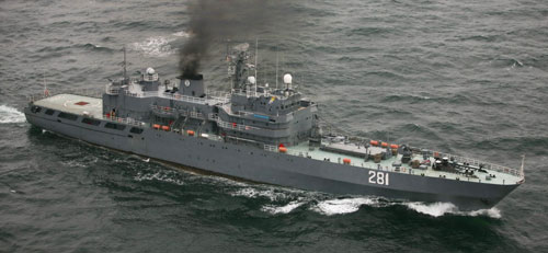 Det rumænske forsyningsskib Constanta