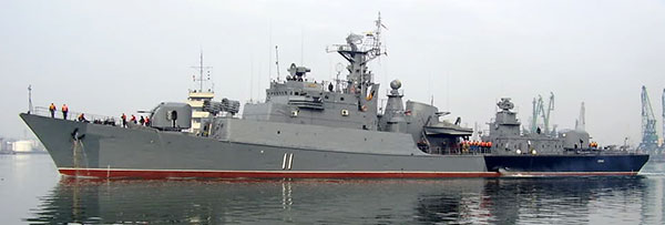 Den bulgarske fregat Smeli