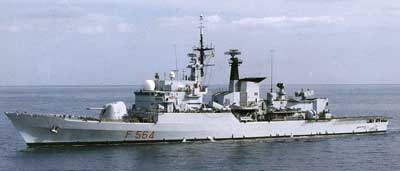 Den italienske fregat Lupo