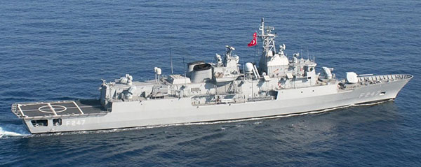 Tyrkisk fregat af MEKO 200 klassen