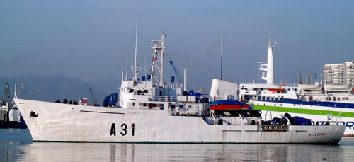 Det spanske forskningsskib Malaspina