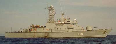 Den græske patruljebåd Navmachos