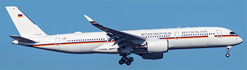 Airbus A350-900 VIP-transportfly til det tyske luftvåben