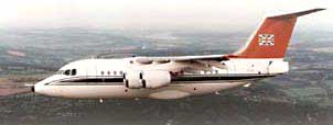 BAe 146 VIP-transportfly fra det britiske luftvåben