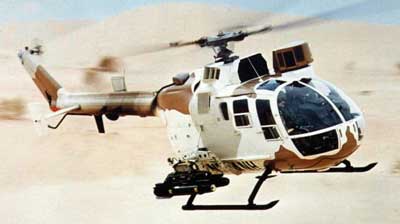 MBB Bo105 helikopter