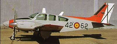 Bonanza fly fra det spanske luftvåben