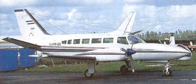 Cessna 404 Titan fra Honduras luftvben