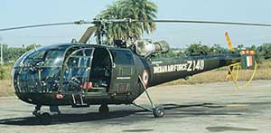 Chetak helikopter fra det indiske luftvåben