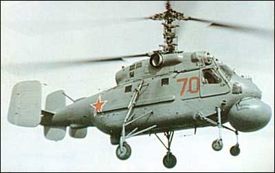 Ka-25 helikopter fra den russiske flåde