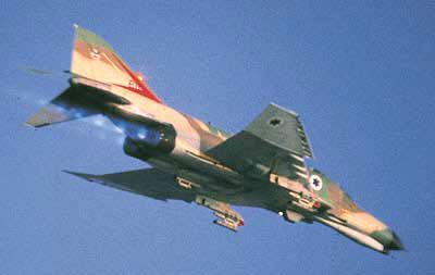 Kurnass 2000 kampfly fra det israelske luftvåben
