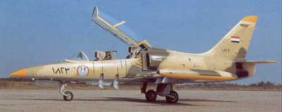 Aero L-59E Super Albatros fra det ægyptiske luftvåben