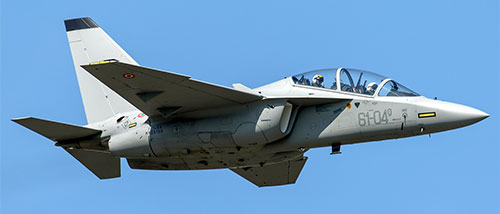 T-346A jettræner fra det italienske luftvåben