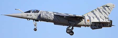 Dassault Mirage F1M kampfly fra det spanske luftvåben