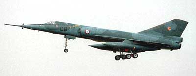 Mirage IV bombefly fra det franske luftvåben